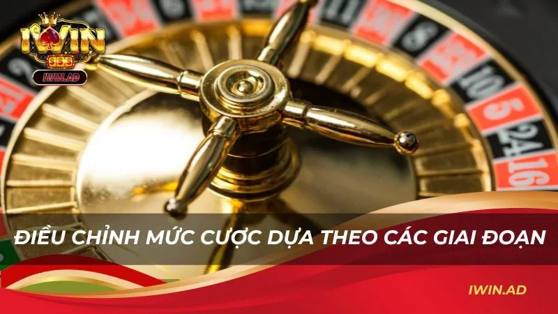 Điều chỉnh mức cược dựa theo các giai đoạn