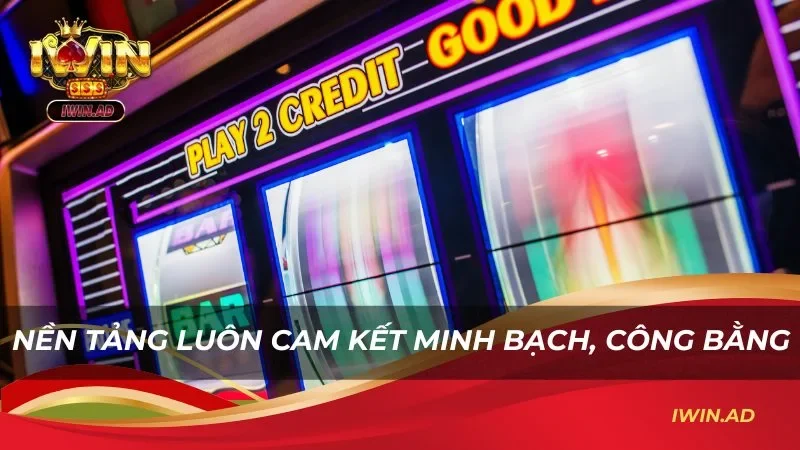 Nền tảng luôn cam kết minh bạch, công bằng 100%