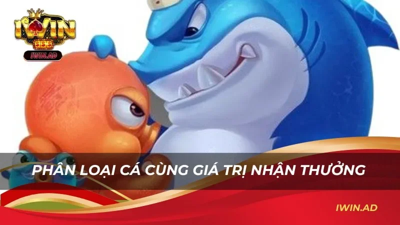 Phân loại cá cùng giá trị nhận thưởng