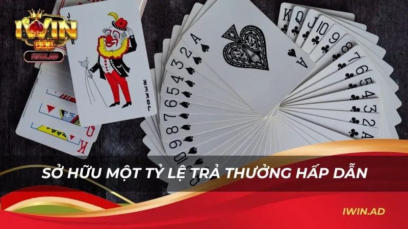 Sở hữu một tỷ lệ trả thưởng hấp dẫn