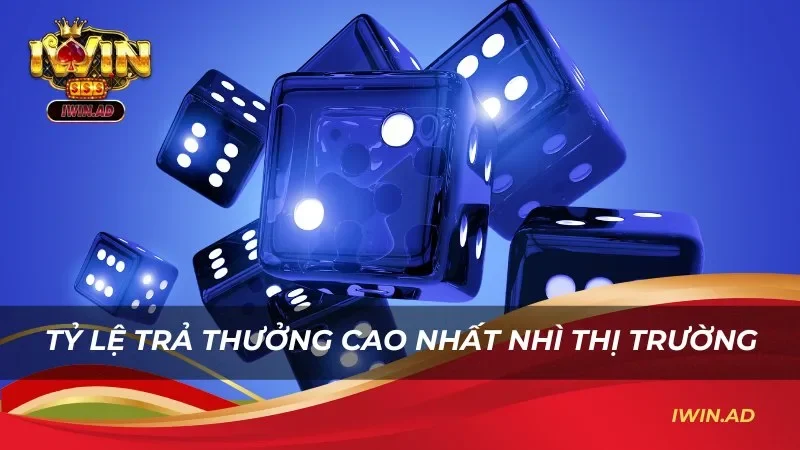Sở hữu mức tỷ lệ trả thưởng hấp dẫn nhất nhì thị trường